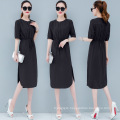 Women dresses cotton linen casual dress